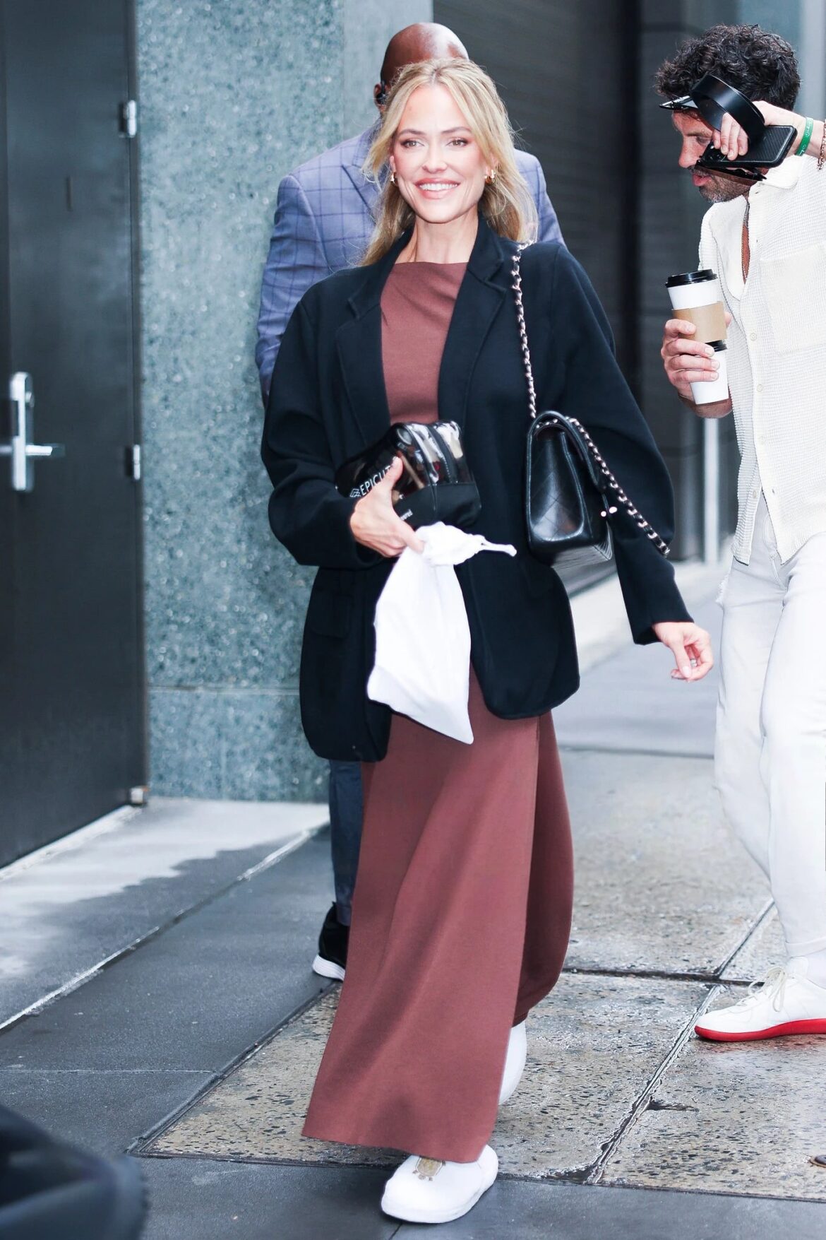 Dancing with the Stars Pro, Peta Murgatroyd Spotted at ABC Studios in Hudson Square, New York City 06-10-25